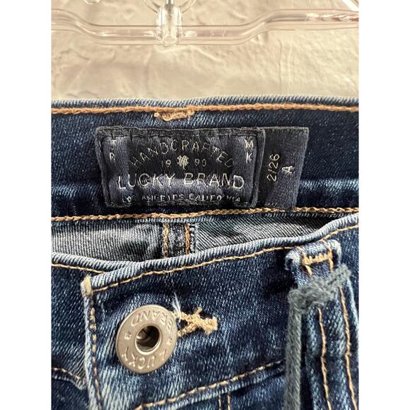 Lucky Brand Sweet Straight Jeans Women’s 26 Ankle Super Stretch FAULTLESS NWT - Picture 11 of 13